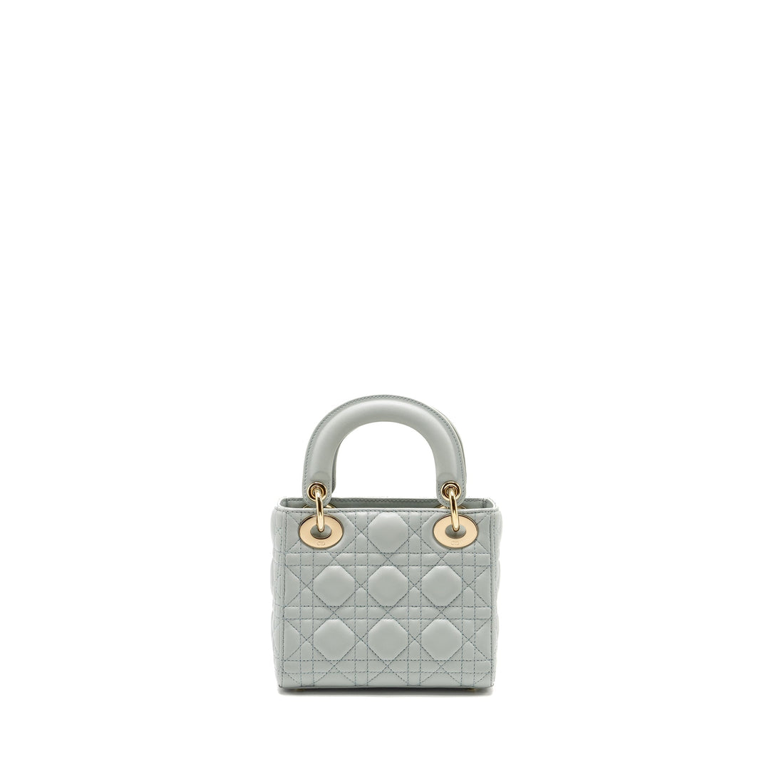 Top quality Dior Mini Lady Top quality Dior Lambskin Light Blue