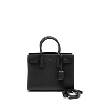 Saint Laurent Sac De Jour grained calBNkin black SHW