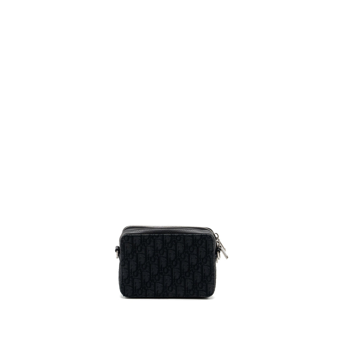 Top quality Dior Pouch With Strap Black Top quality Dior Oblique Jacquard