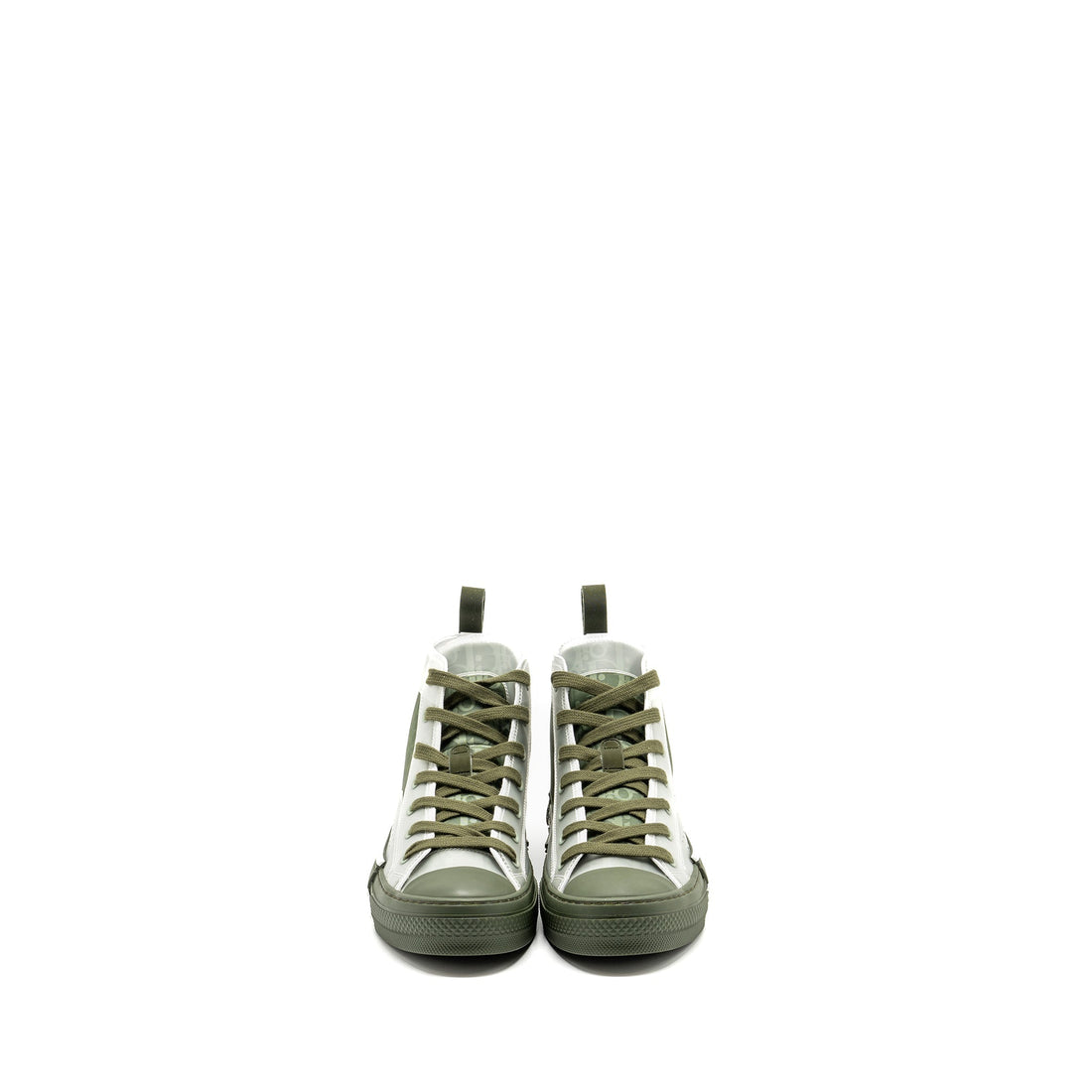 Top quality Dior Size 39 B23 Oblique High-top Sneaker Green/Oblique