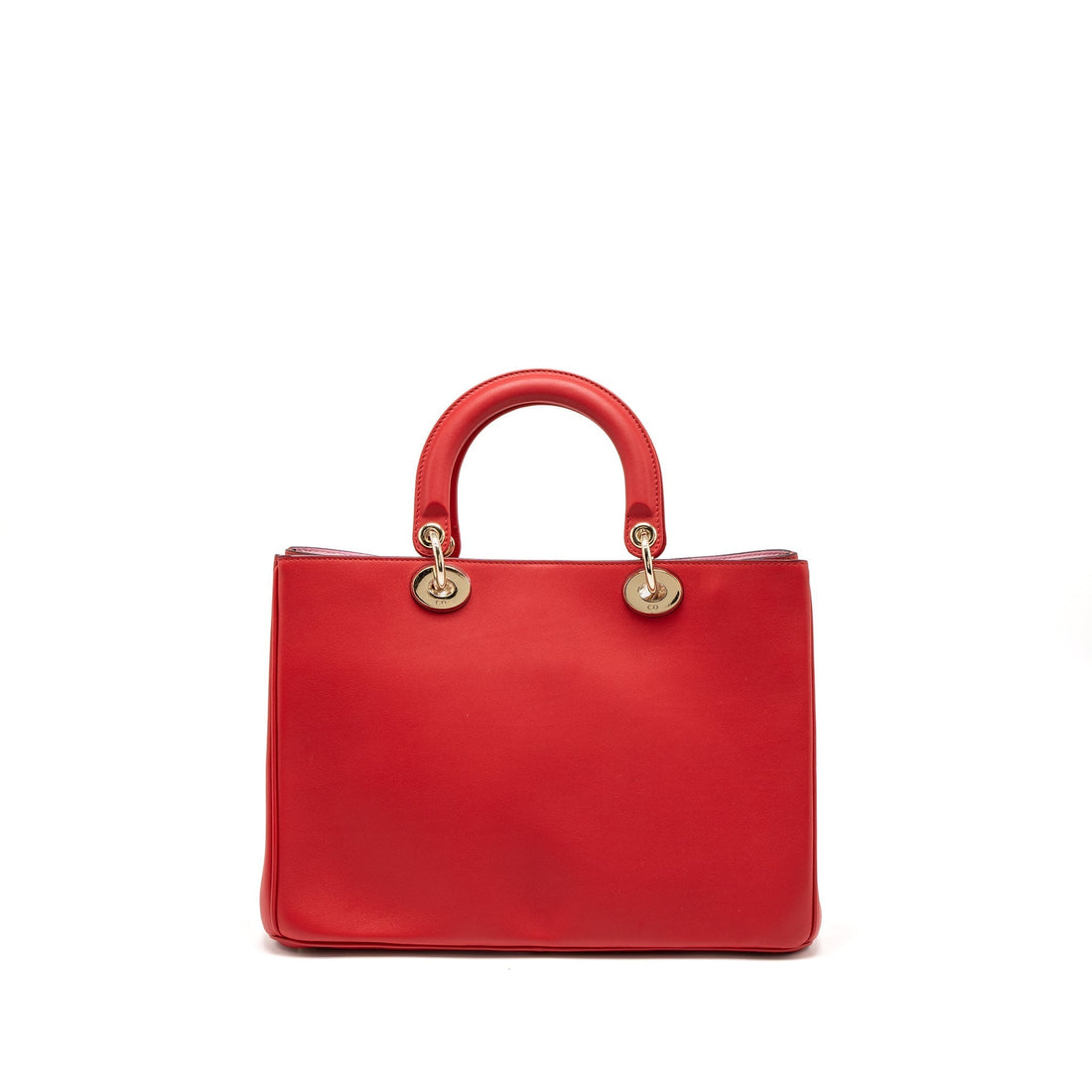 Top quality Dior Top quality Diorissimo Bag Calfskin Red/ Pink