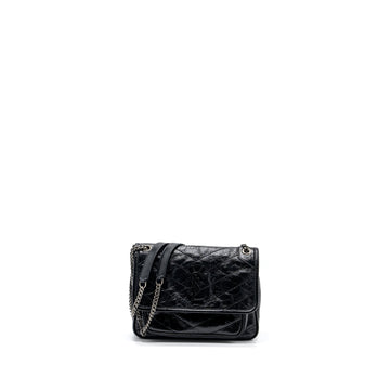 Saint Laurent/YSL Niki Baby Bag  CalBNkin Black ruthenium hardware
