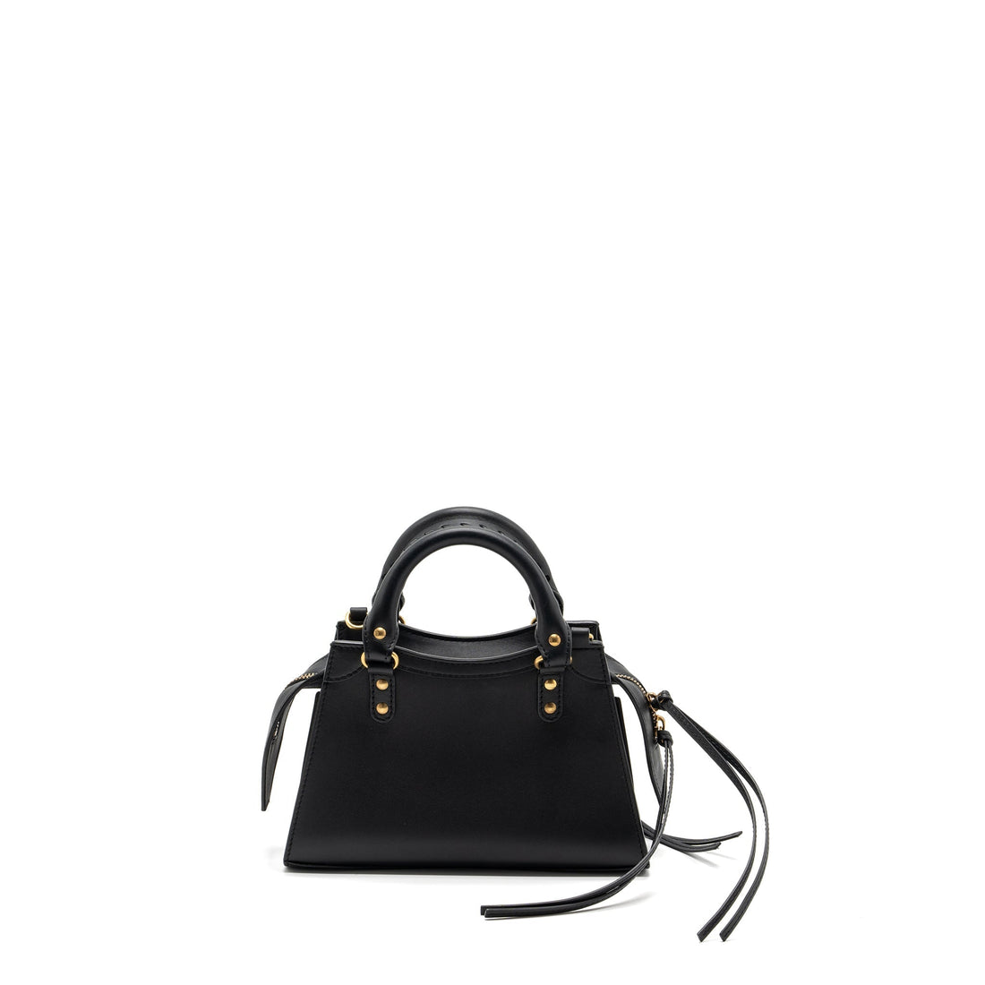 Balenciaga Neo Classic Mini Handbag Smooth CalBNkin Black GHW