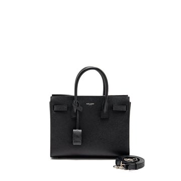 Saint Laurent sac de JOUR Grained CalBNkin Black SHW