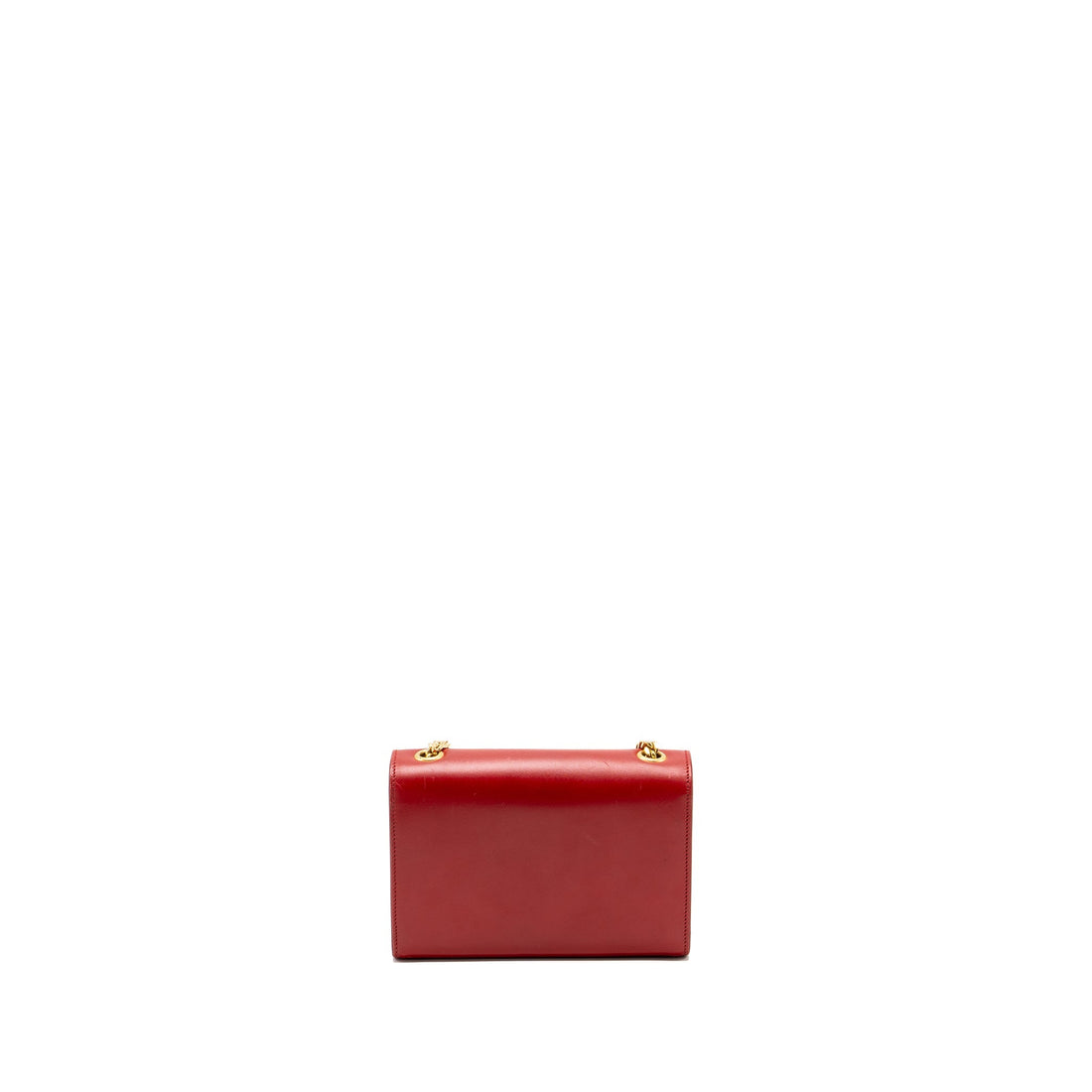 Saint Laurent/YSL Small Kate Bag Tassel CalBNkin RED GHW