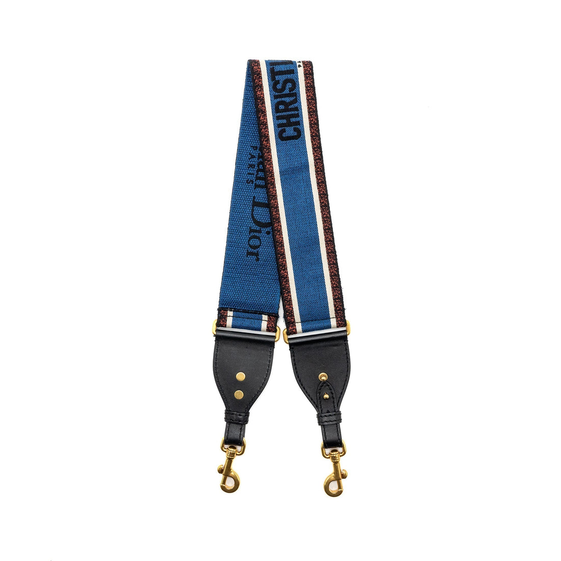 Top quality Dior Adjustable Shoulder Strap Embroidery Canvas/Calfskin Blue/Red/Black