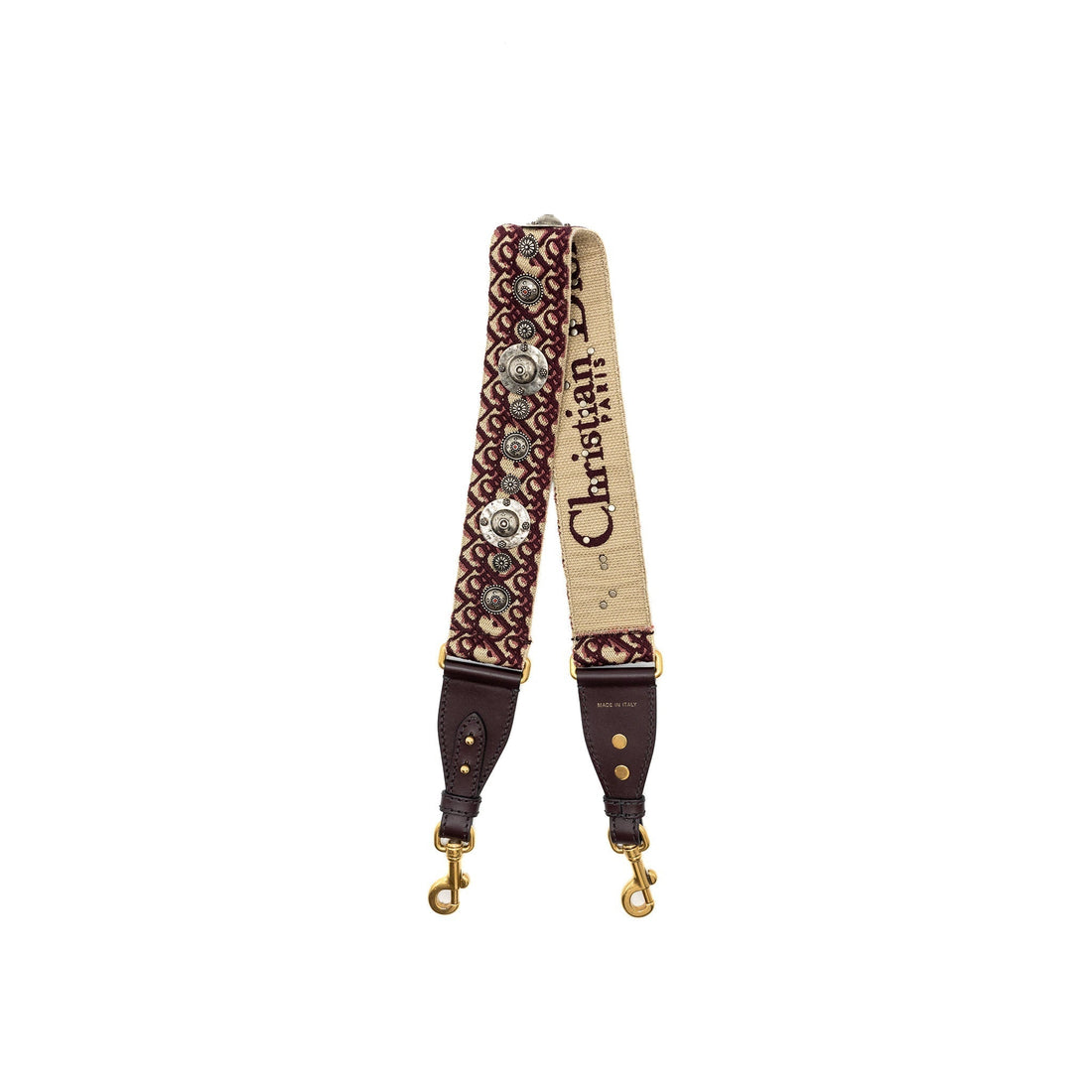 Top quality Dior Shoulder Strap Oblique Canvas/Calfskin Red
