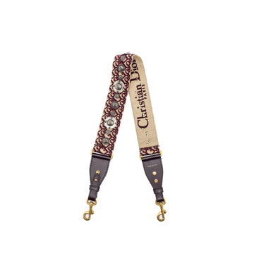 Top quality Dior Shoulder strap oblique canvas / calfskin red