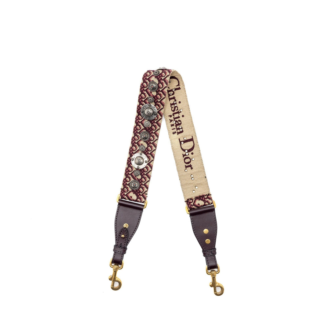 Top quality Dior Shoulder strap oblique canvas / calfskin red