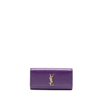 Saint Laurent Kate clutch calBNkin purple GHW