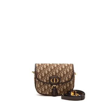 Top quality Dior Medium Bobby Bag Brown Top quality Dior Oblique Jacquard