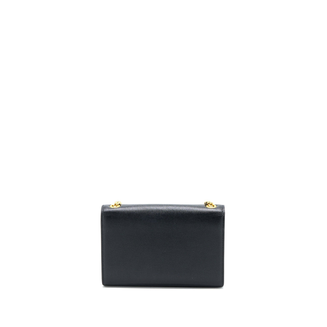 Saint Laurent Small Kate Bag Grained CalBNkin Black GHW