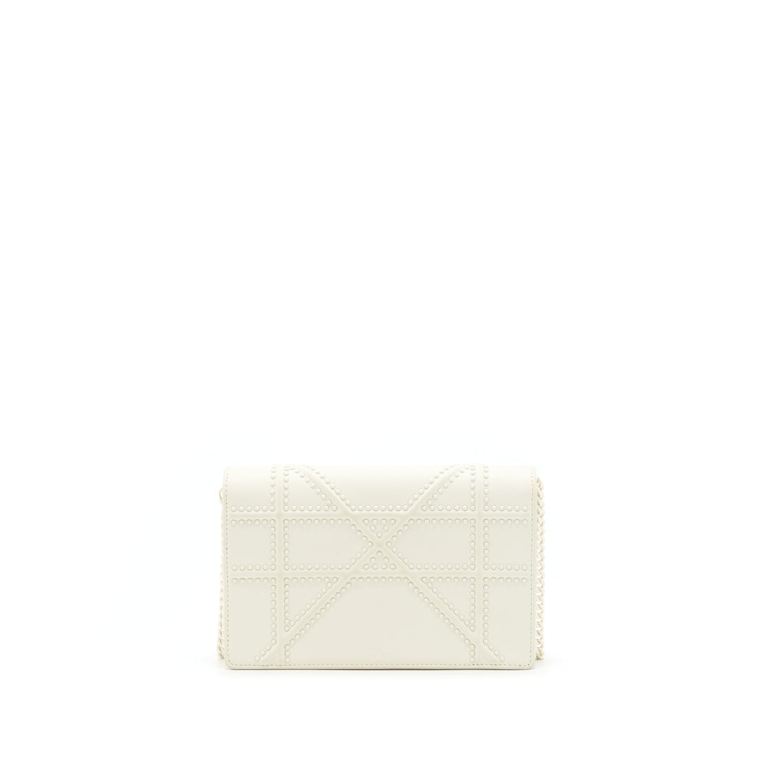 Top quality Dior Top quality Diorama Wallet On Chain White With White Hardware