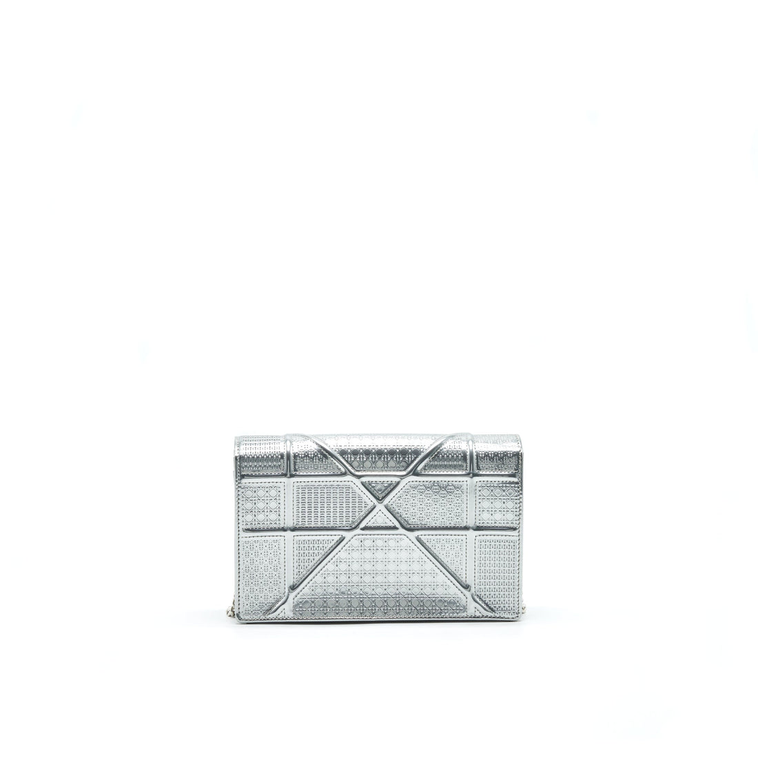 Top quality Dior Top quality DiorAMA WALLET ON CHAIN IN SILVER