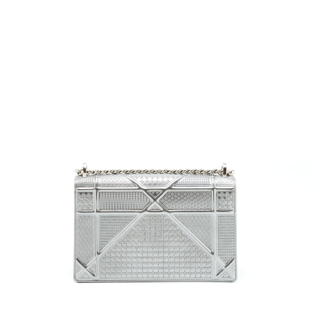 Top quality Dior Medium Top quality Diorama Metallic Sliver