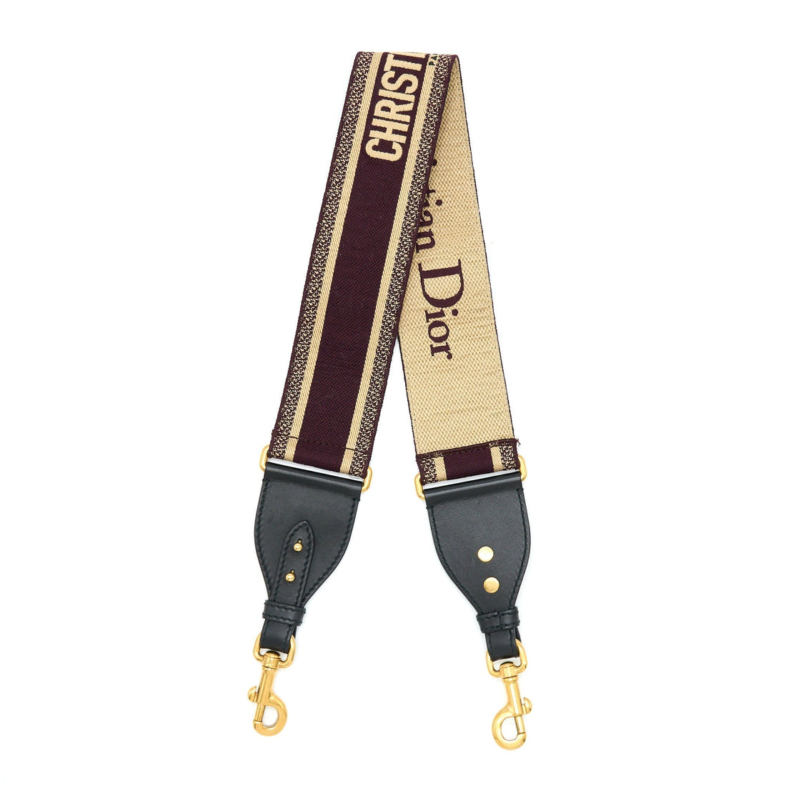 Top quality Dior Shoulder Strap Burgundy/Multicolour
