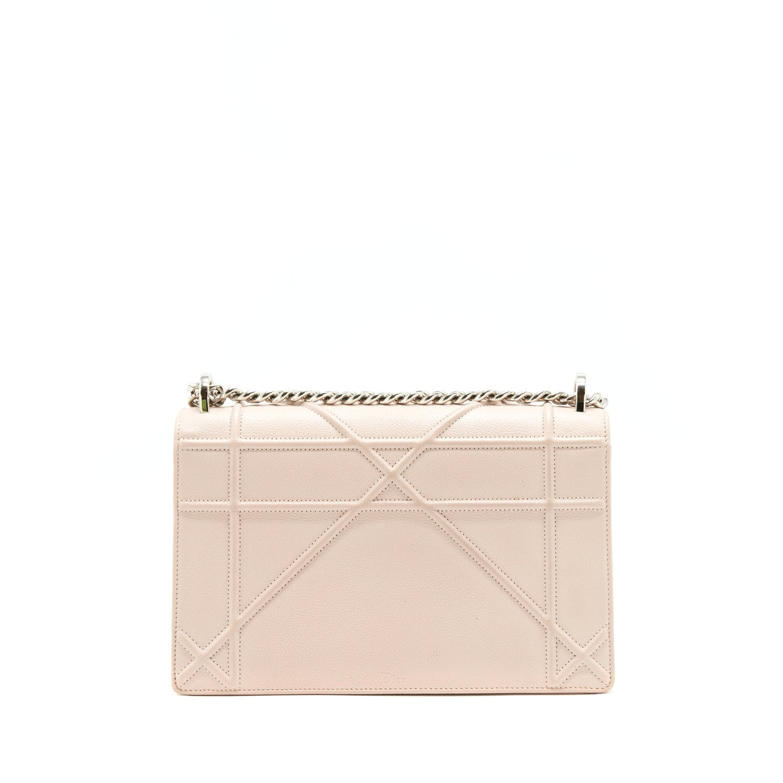 Top quality Dior Medium Top quality Diorama bag Grained Calfskin beige