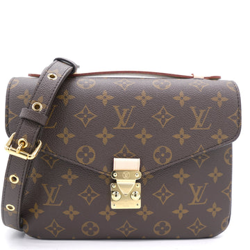 Louis-vuitton Monogram Canvas Pochette Metis Bag
