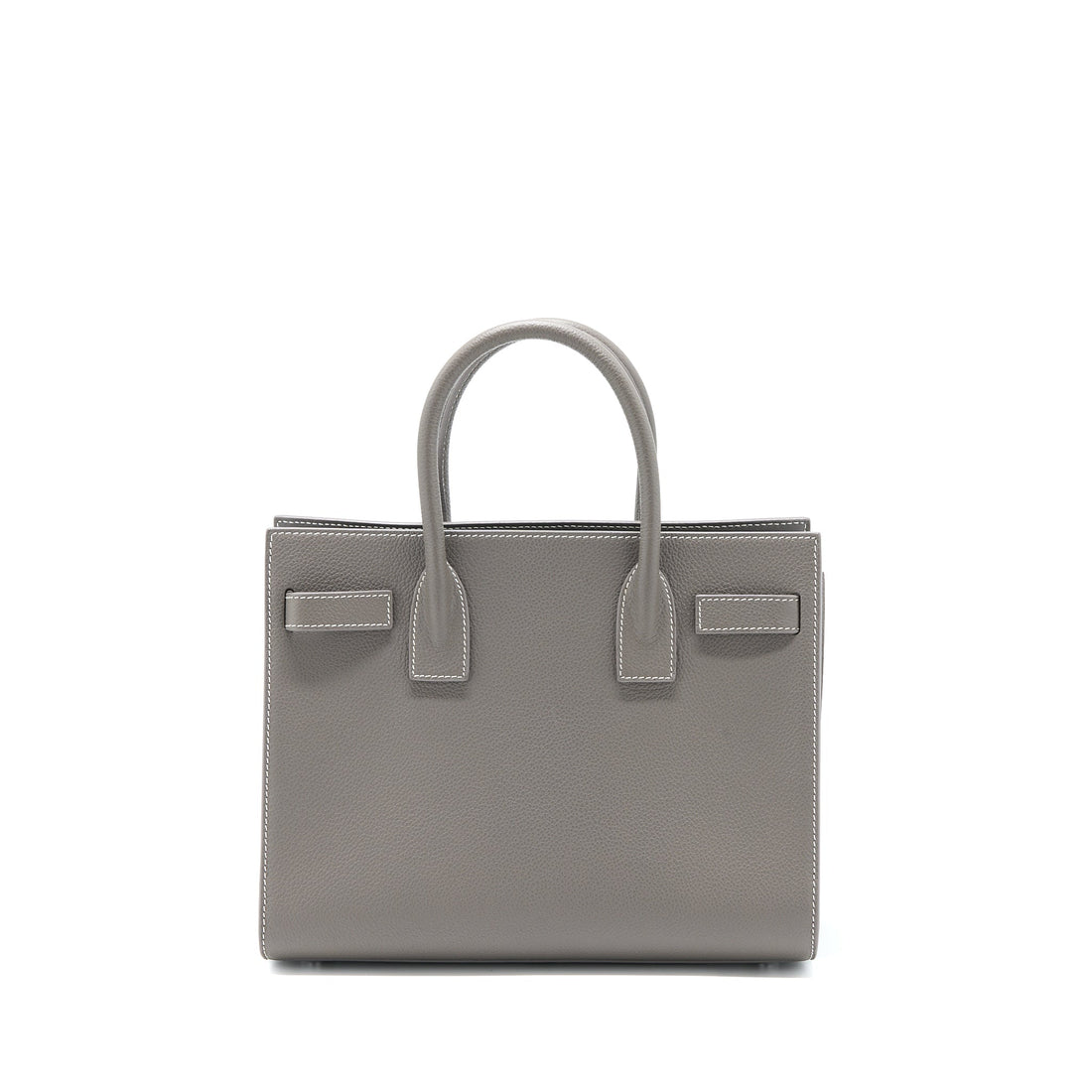 Saint Laurent Baby Sac De Jour CalBNkin Grey SHW