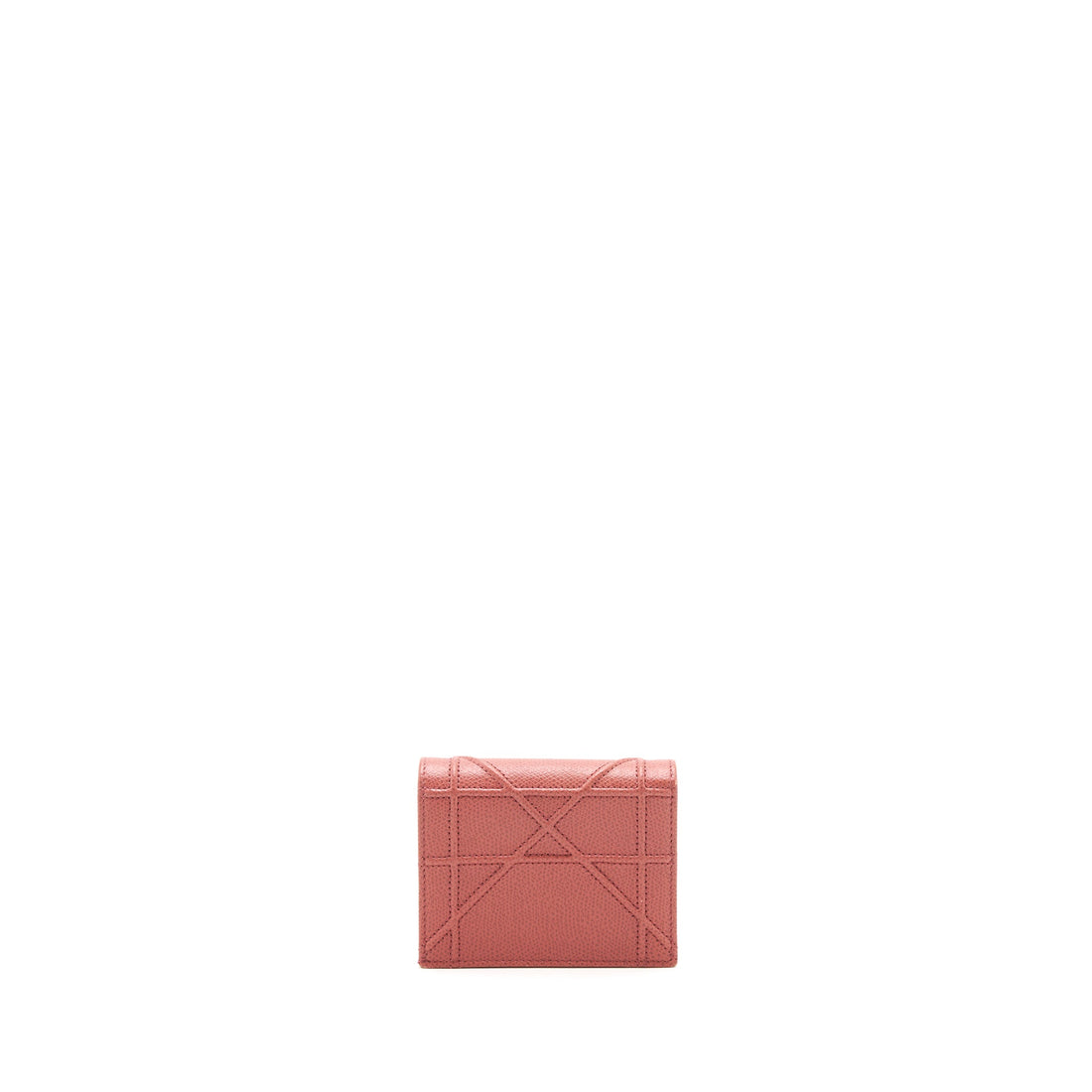 Top quality Dior Top quality Diorama Small Wallet Dark pink