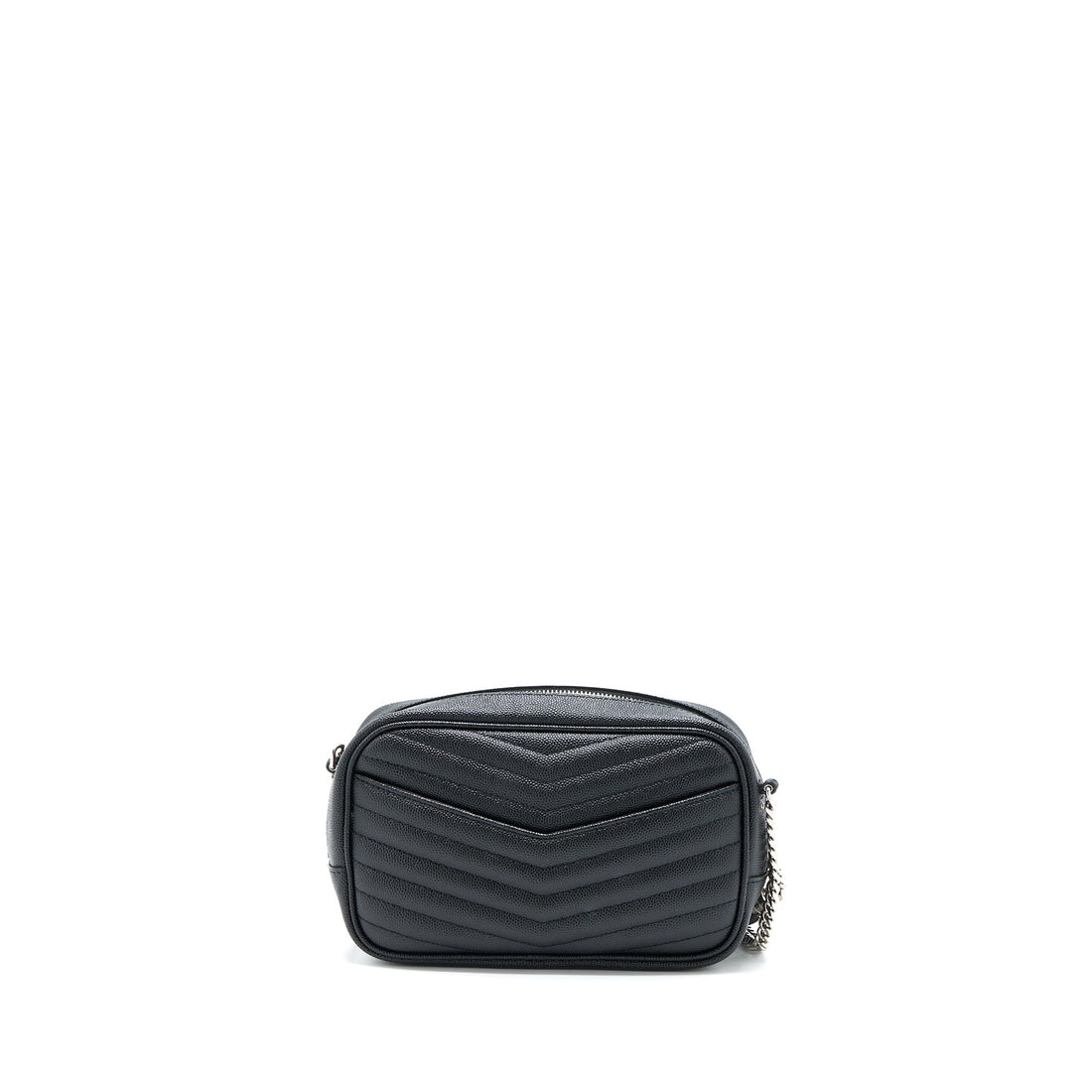 Saint Laurent/YSL Mini Lou Bag CalBNkin Black SHW