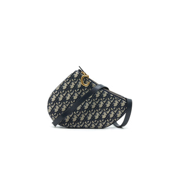 Christian Top quality Dior Saddle Pouch Navy