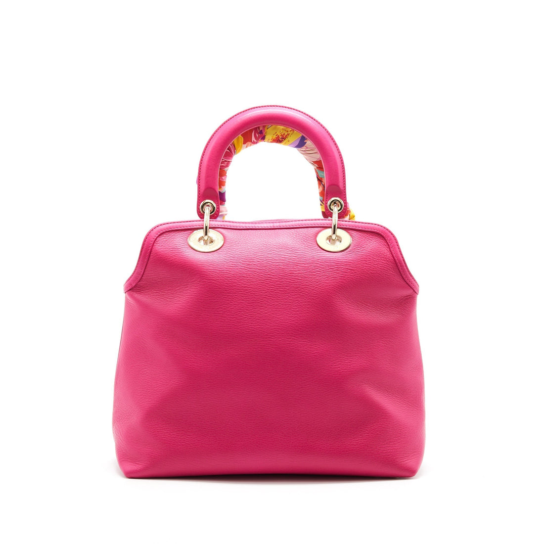 Christian Top quality Dior Granville Bag in Hot pink Leather