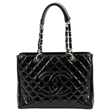 Chanel Grand Shopping  Leather GST Tote Bag Black