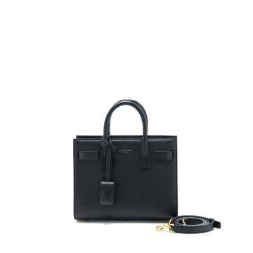 Saint Laurent Sac De Jour Nano CalBNkin Black GHW