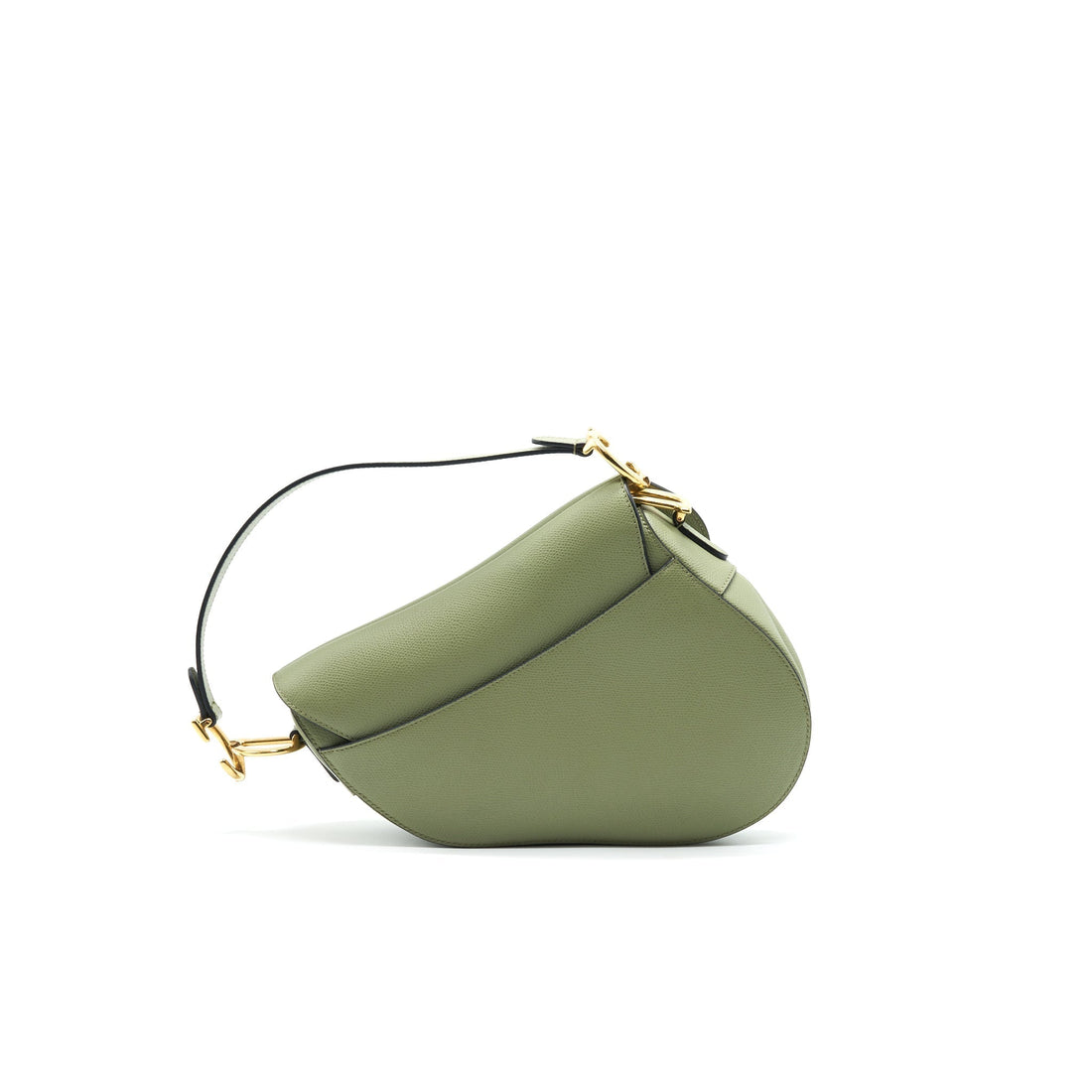 Christian Top quality Dior Medium Saddle Bag Green