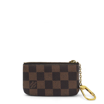 Louis-vuitton Damier Ebene Key Pouch Brown