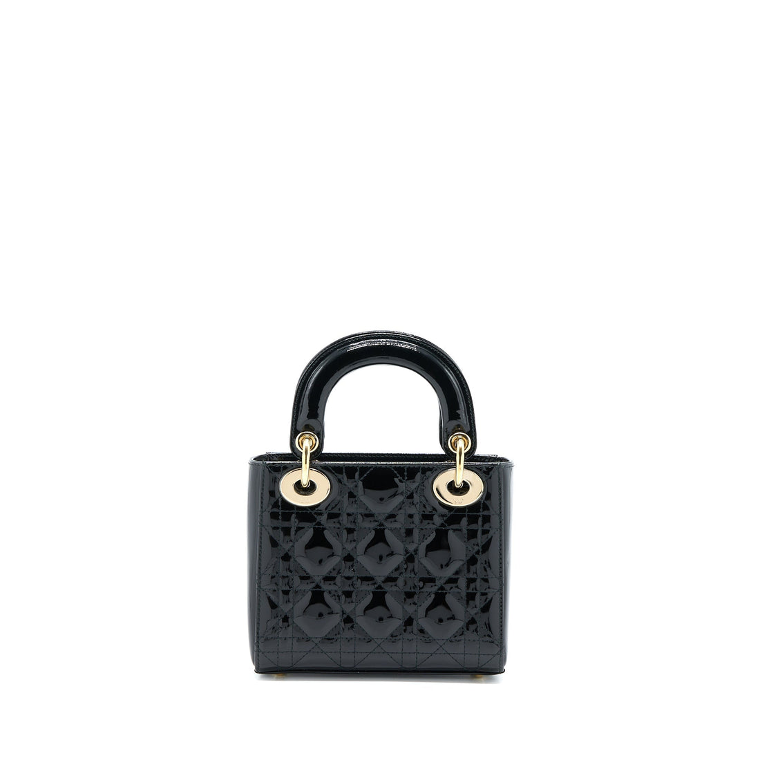 Top quality Dior Mini Lady Top quality Dior Patent Black
