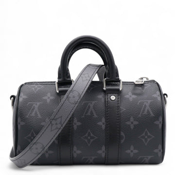 Louis-vuitton Monogram Eclipse Keepall Bandouliere 20