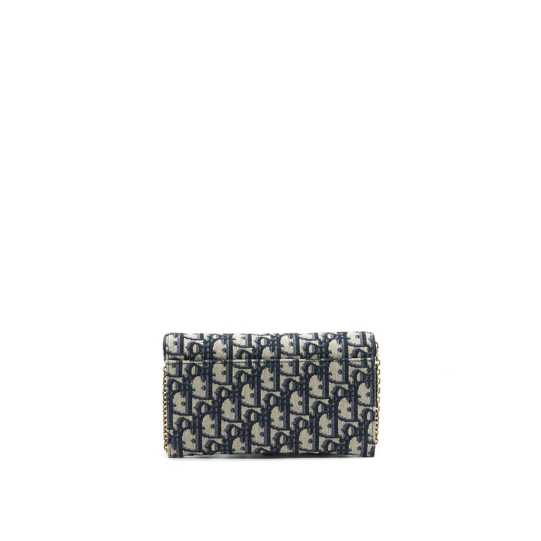 Top quality Dior Oblique Jacquard Saddle Wallet With Chain