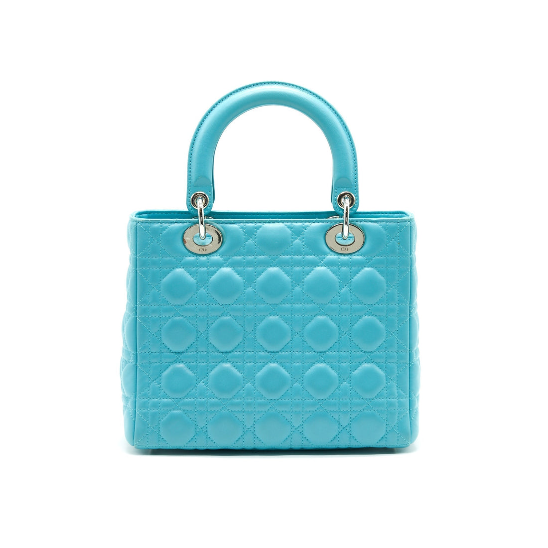 Top quality Dior Medium Lady Top quality Dior Lambskin Blue
