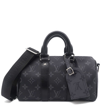 Louis-vuitton Monogram Eclipse Keepall Bandoulière 25
