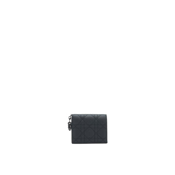 Christian Top quality Dior Ultra Matte Black Cannage Quilted Leather Lady Top quality Dior Card Holder