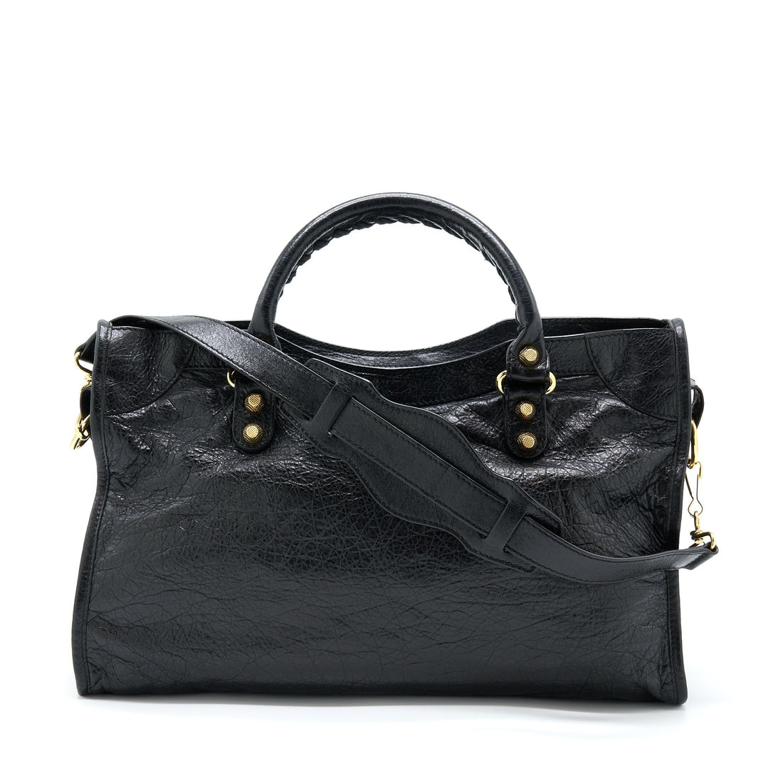Balenciaga Classic City Bag Aged CalBNkin GHW