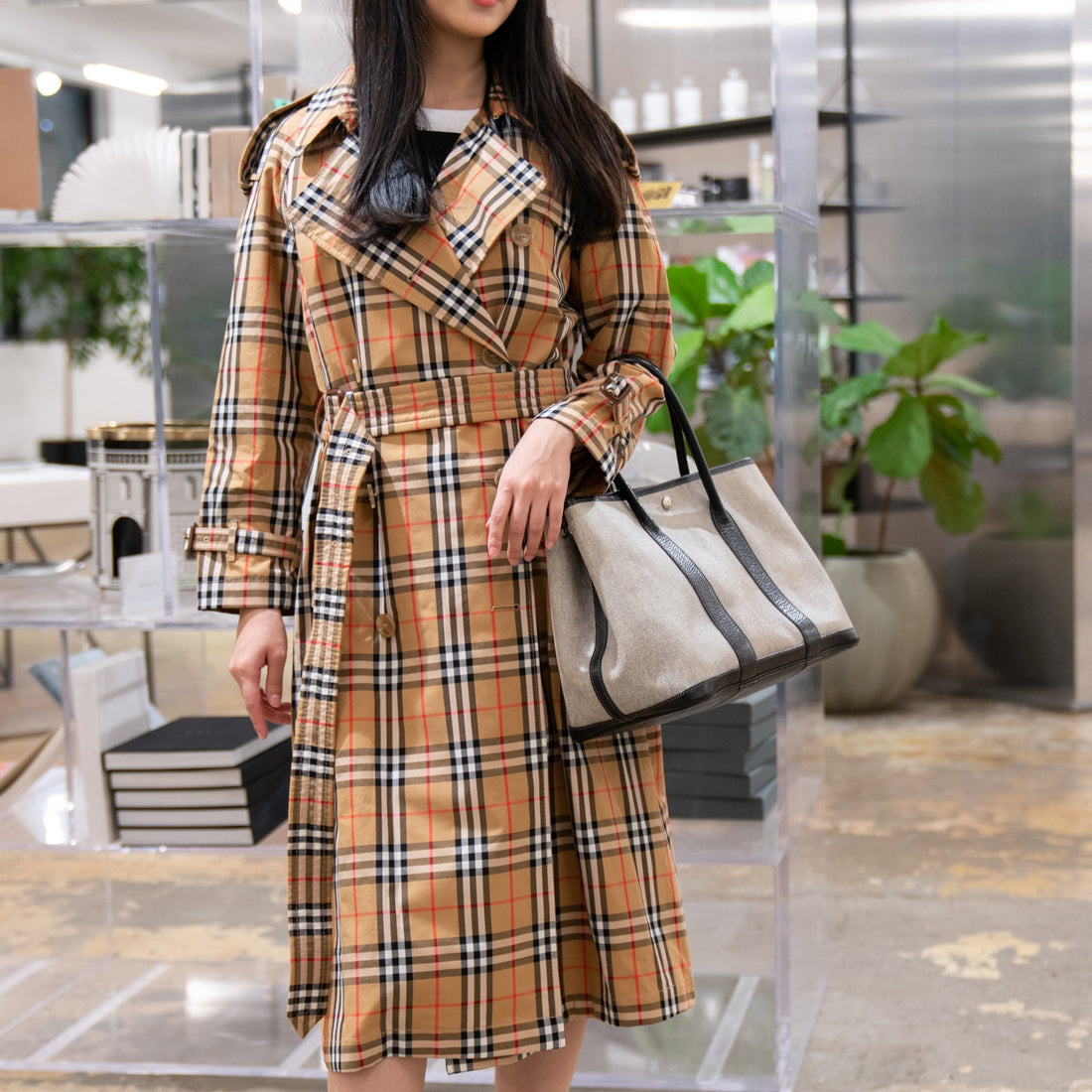 Burberry Double Breasted trench coat