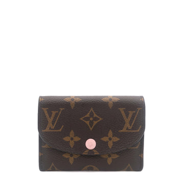 Louis-vuitton Monogram Canvas Rosalie Coin Purse Rose Ballerine