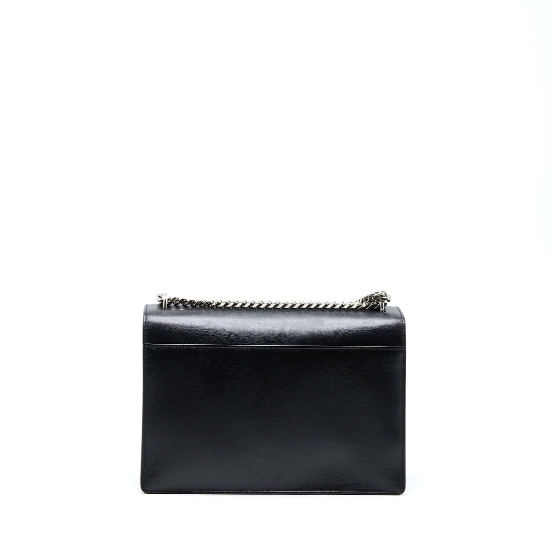 Saint Laurent/YSL Sunset Large Chain Bag CalBNkin Black SHW