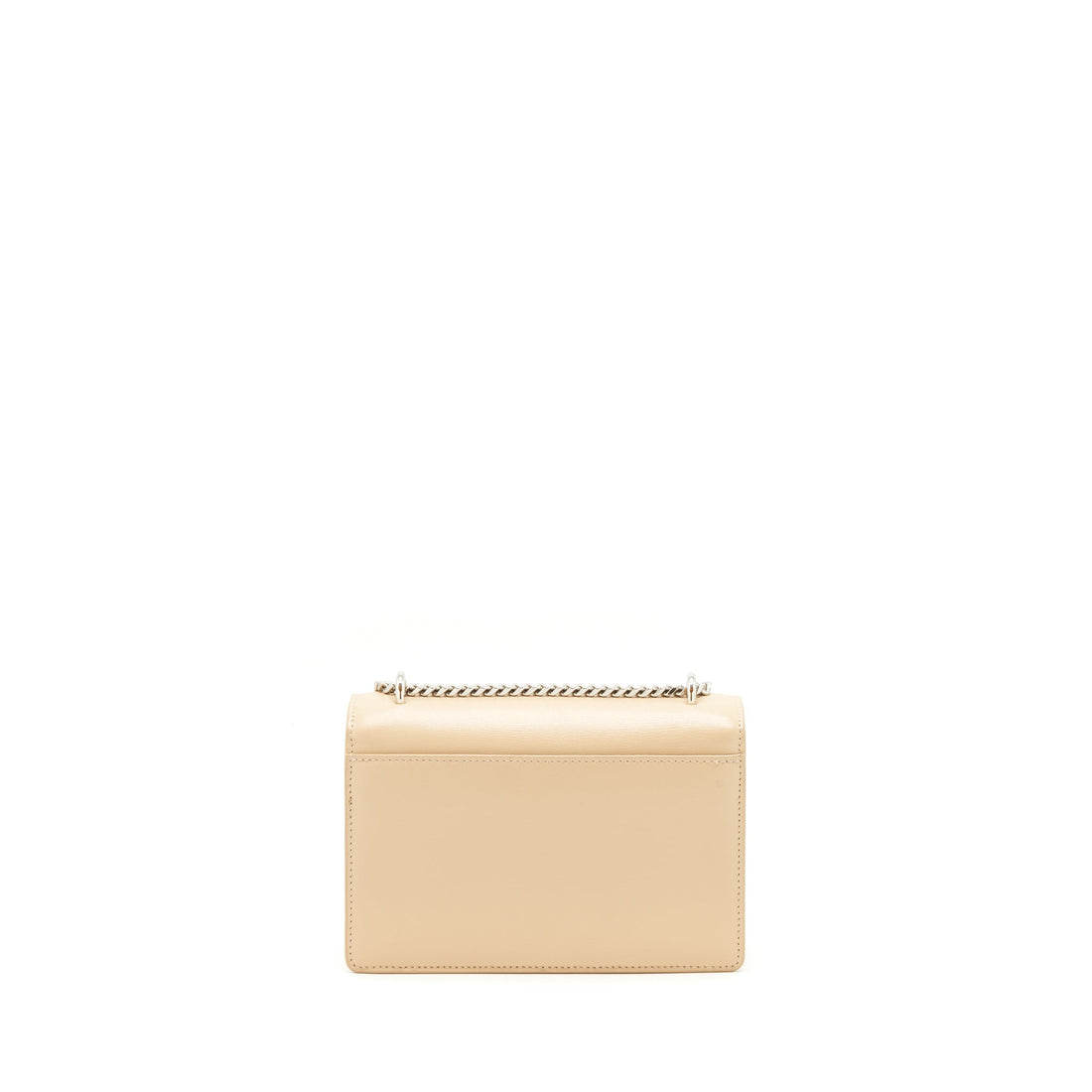 Saint Laurent Mini Sunset CalBNkin beige SHW