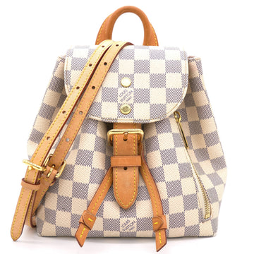 Louis-vuitton Damier Azur Canvas Sperone BB Backpack Bag