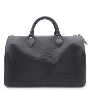 Louis-vuitton Epi Speedy 35 Hand Bag Black