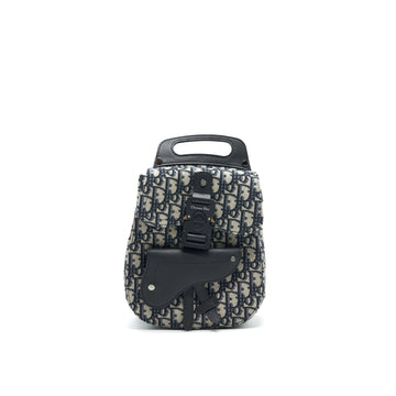 Top quality Dior Oblique Saddle Backpack
