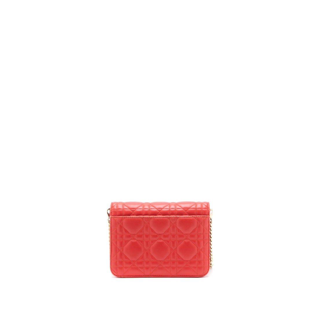 Top quality Dior Miss Top quality Dior Wallet on Chain Lambskin Red/Pink