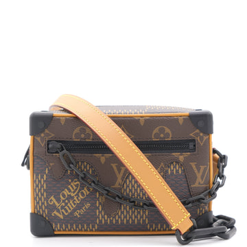 Louis-vuitton Nigo Soft Trunk Damier Ebene Giant Mini Brown