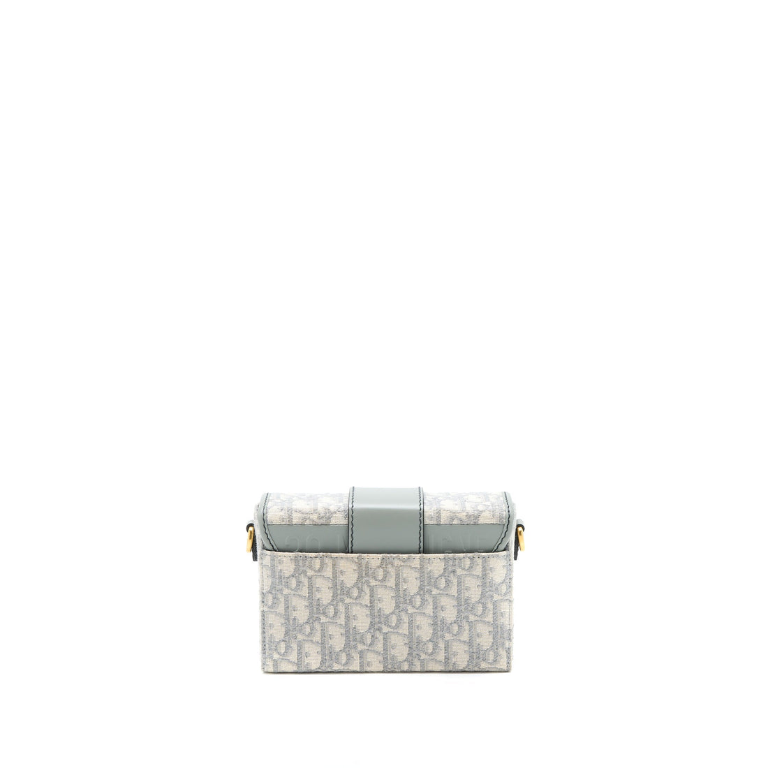 Top quality Dior 30 Montaigne Mini Box Bag Grey Oblique Jacquard