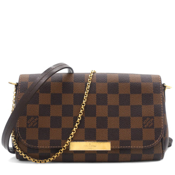Louis-vuitton Damier Ebene Favorite PM