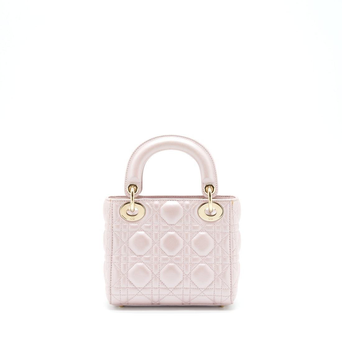 Top quality Dior Mini Lady Top quality Dior Lambskin Pink